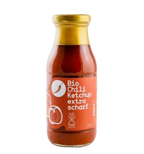 Bio-Chili-Ketchup "extra scharf" - Mühlviertler Feuerzeug