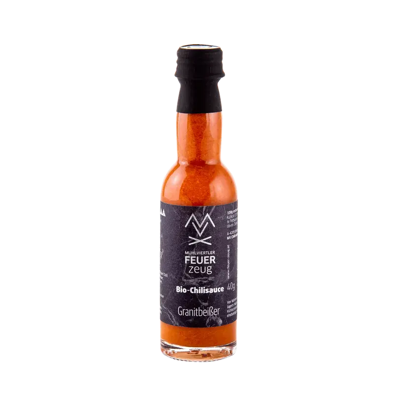 Bio Chili-Sauce - Granitbeißer - Mühlviertler Feuerzeug