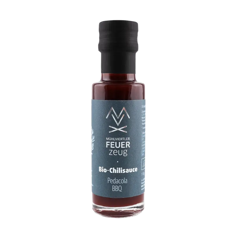 Bio Chili-Sauce Pedacola BBQ  - Mühlviertler Feuerzeug