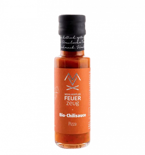 Bio Chili-Sauce - Pizza - Mühlviertler Feuerzeug