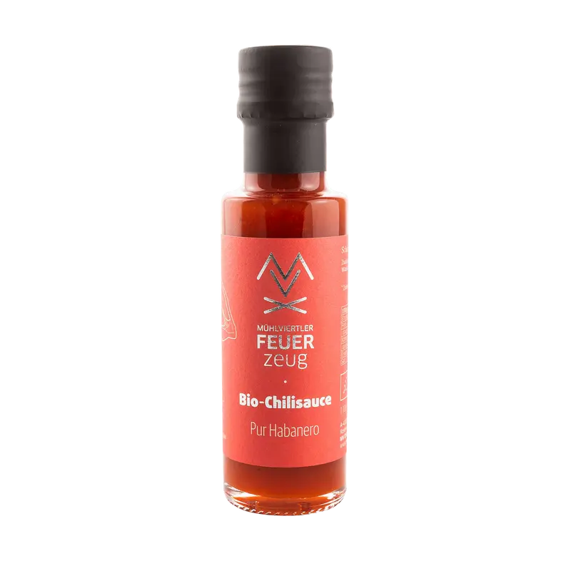 Bio Chili-Sauce - Pur Habanero - Mühlviertler Feuerzeug