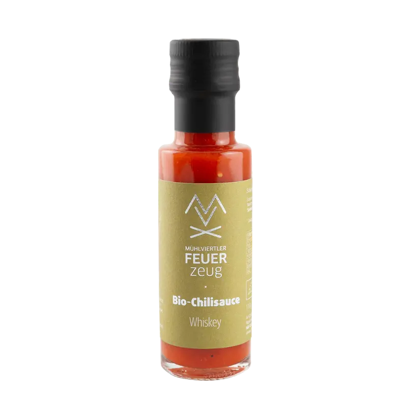 Bio Chili-Sauce - Whiskey - Mühlviertler Feuerzeug