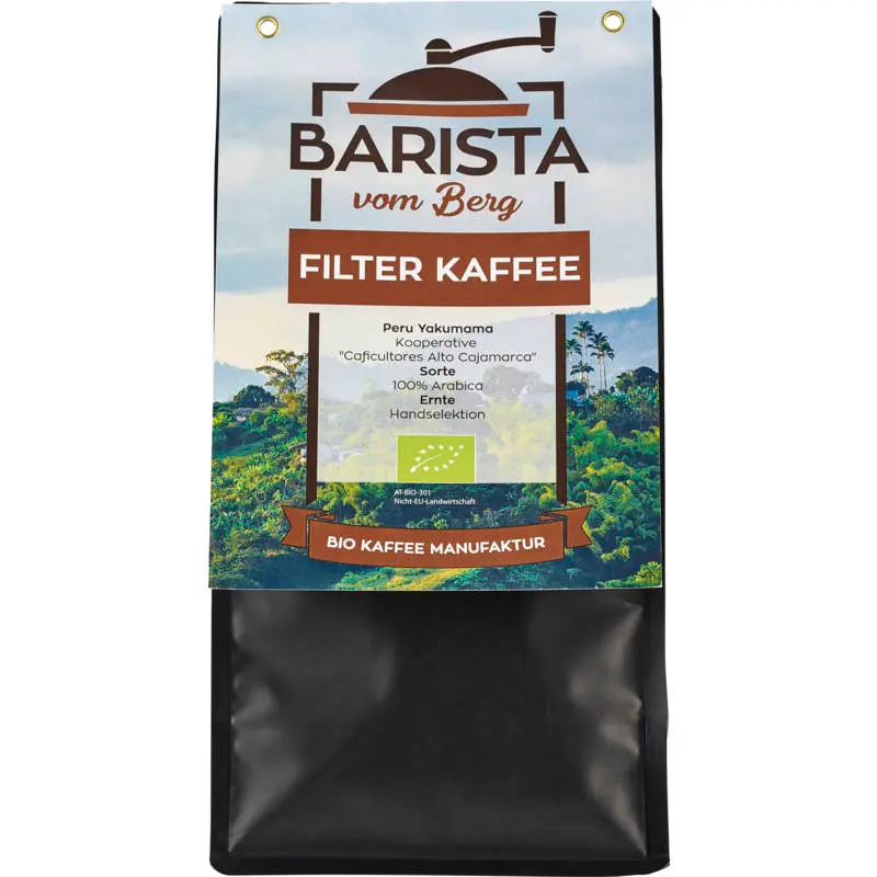 Bio Filter Kaffee, gemahlen