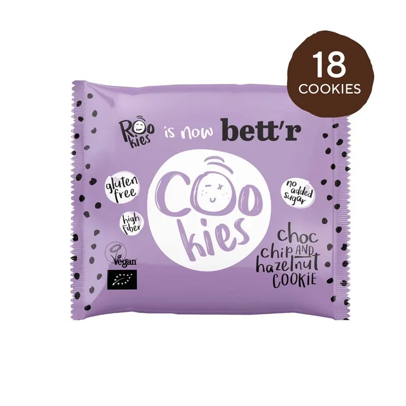 Bio Frucht-Cookie Choc Chip & Haselnuss