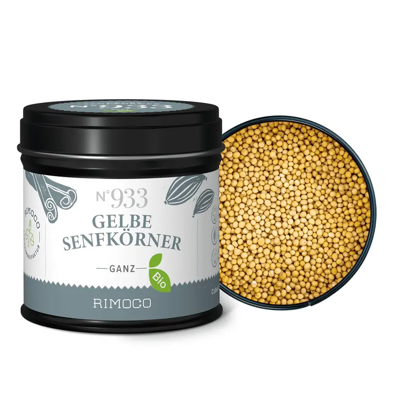 Bio Gelbe Senfkörner ganz