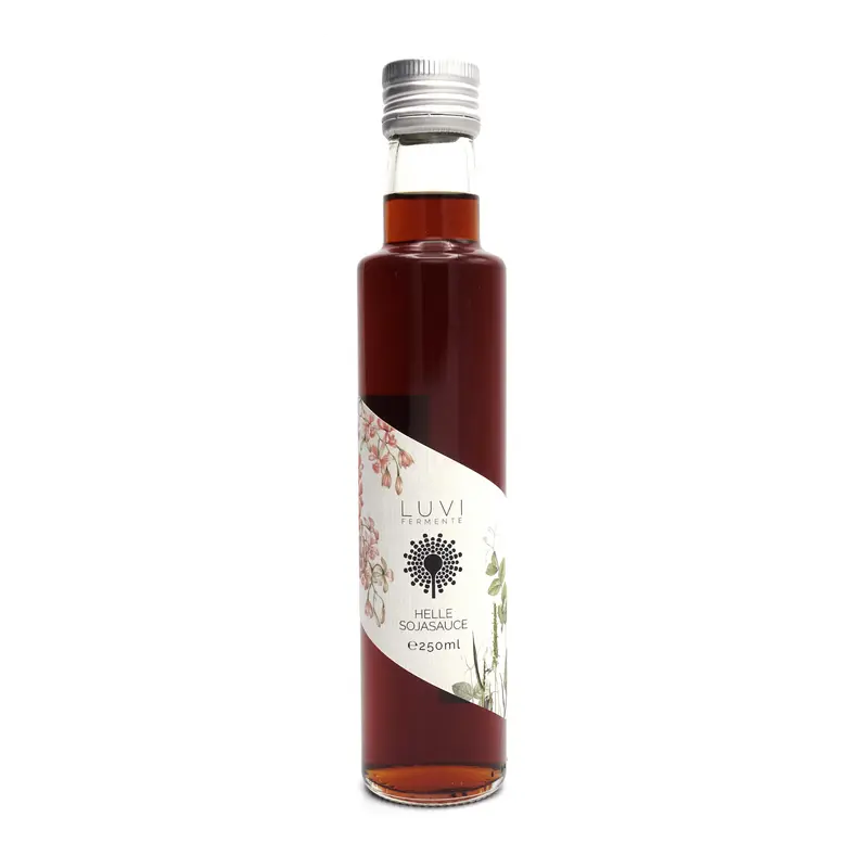 Bio Helle Sojasauce, 250 ml Flasche, Luvi Fermente