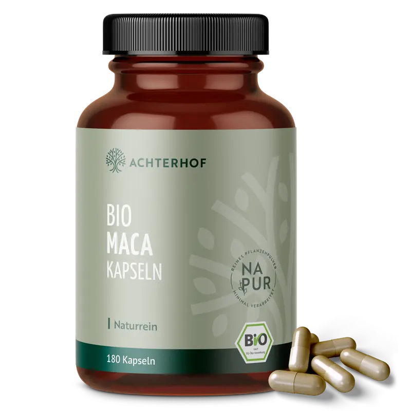 Bio Maca Kapseln (180 Kapseln)
