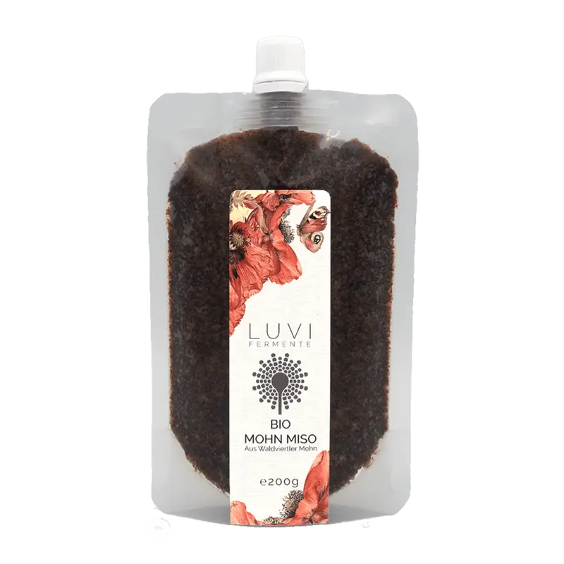 Bio Mohnmiso, 200g Beutel, Luvi Fermente