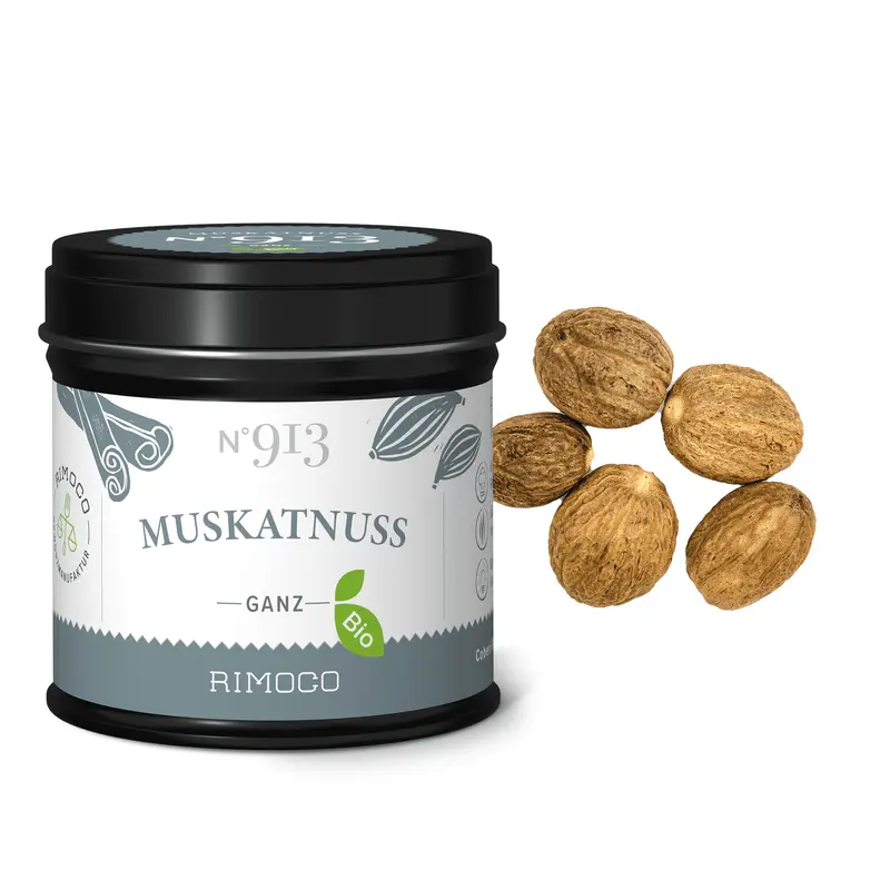Bio Muskatnuss ganz