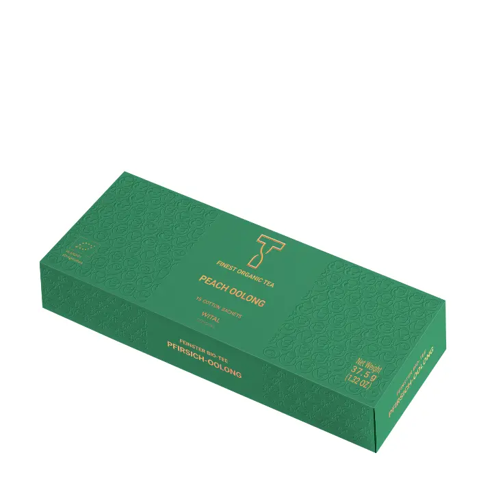 Bio Pfirsich Oolong Tee, Teebeutel