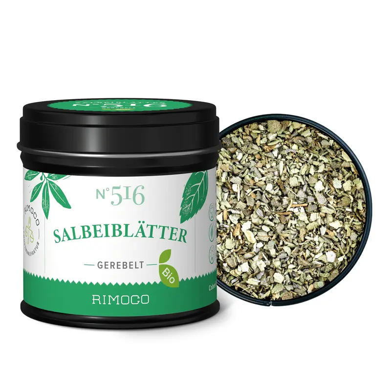 Bio Salbeiblätter gerebelt