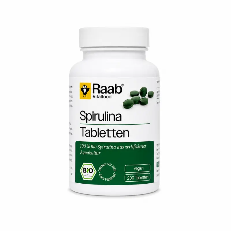 Bio Spirulina Tabletten (200 Tabletten)