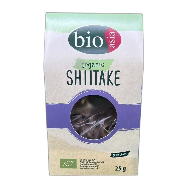 BIOASIA Organic Shiitake 25G