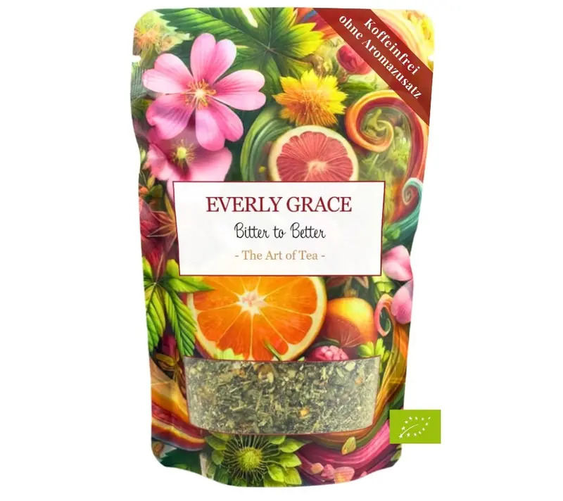 Bitter to Better Tea von Everly Grace (80 g-Beutel Bio-Tee)