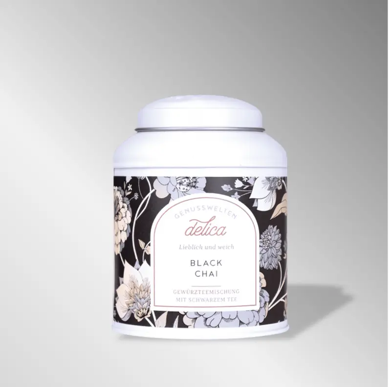 Black Chai - lieblicher, weicher Schwarzer Tee - Dose 130g