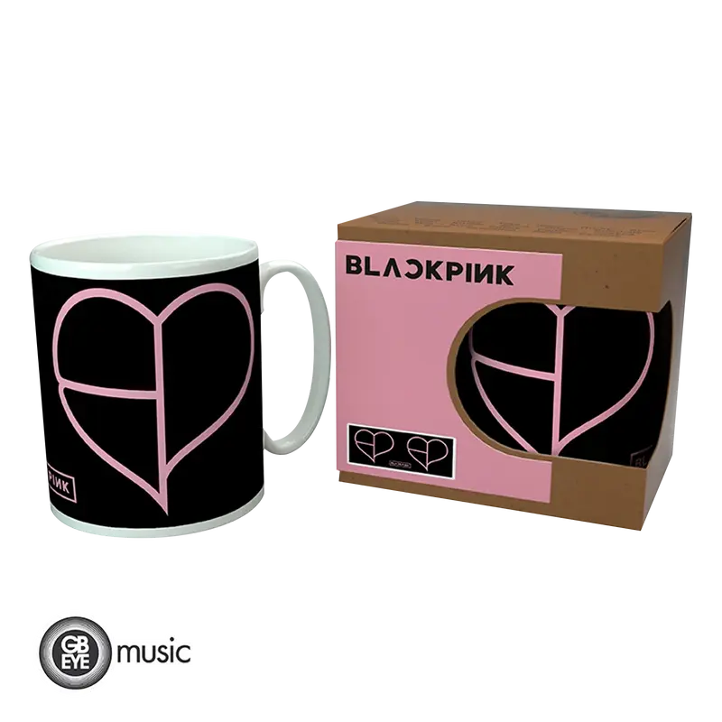 BLACK PINK Mug 320ML Heart Icon