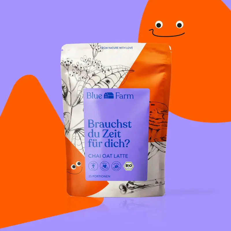 Blue Farm Chai Oat Latte - Brauchst Du Zeit für Dich? 300g