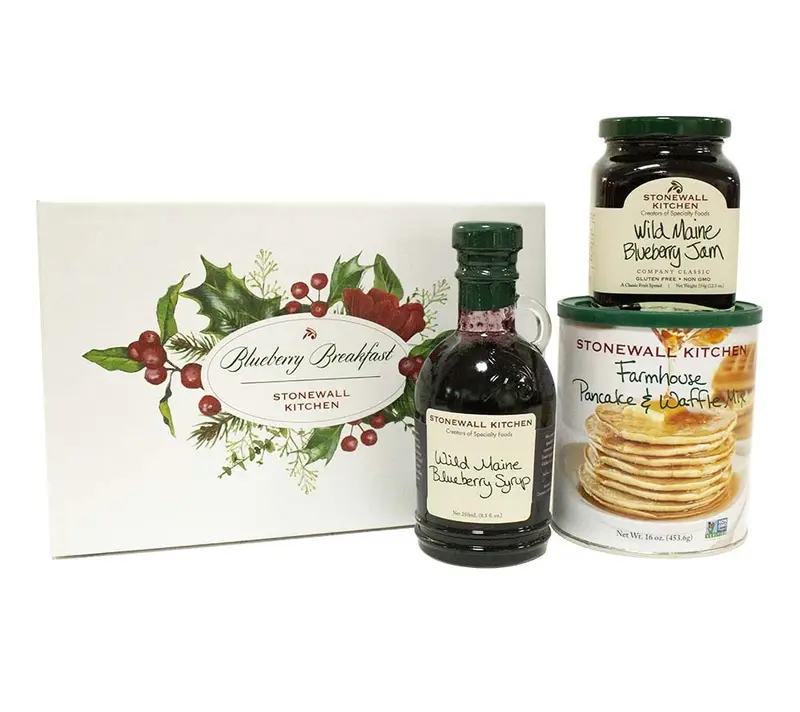 Blueberry Breakfast Geschenkbox von Stonewall Kitchen