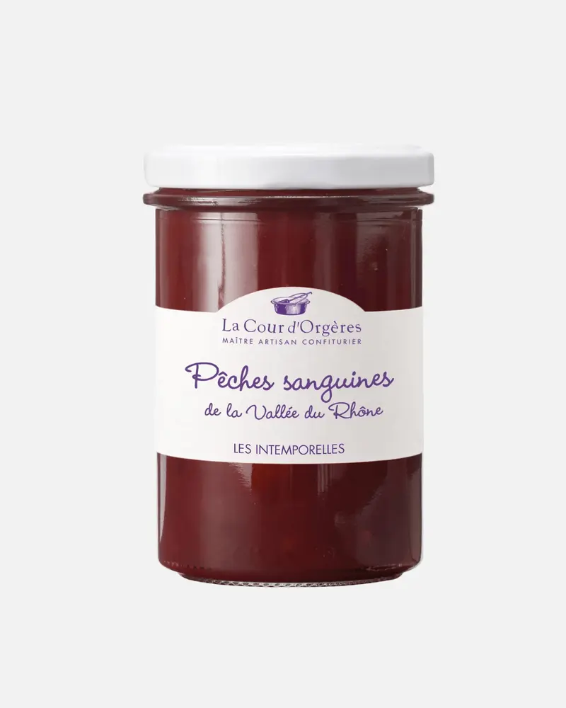 Blutpfirsich-Konfitüre aus dem Rhônetal, 250g