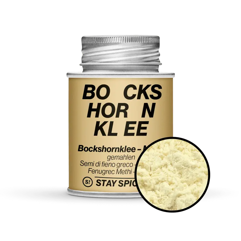 Bockshornkleesaat - Methi - Samen - gemahlen