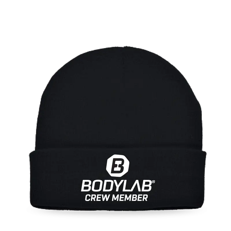 Bodylab Beanie schwarz - CREW MEMBER