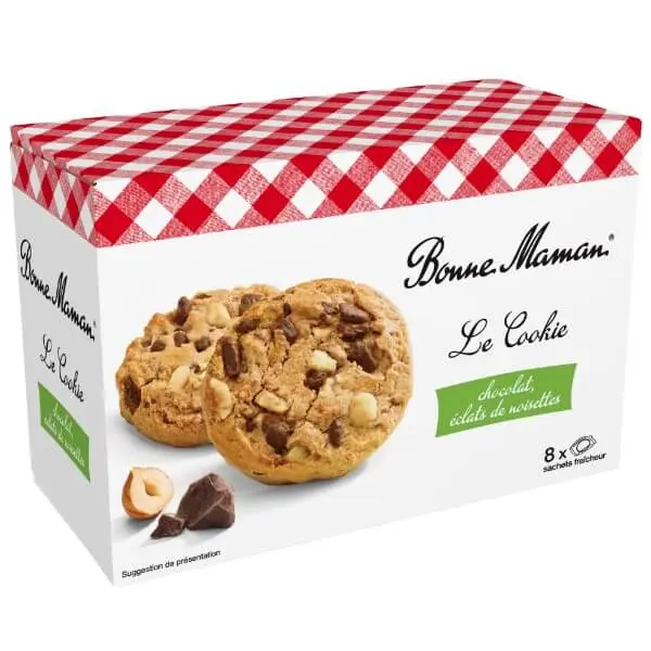 Bonne Maman Le Cookie Chocolat éclats de Noisettes - 225g