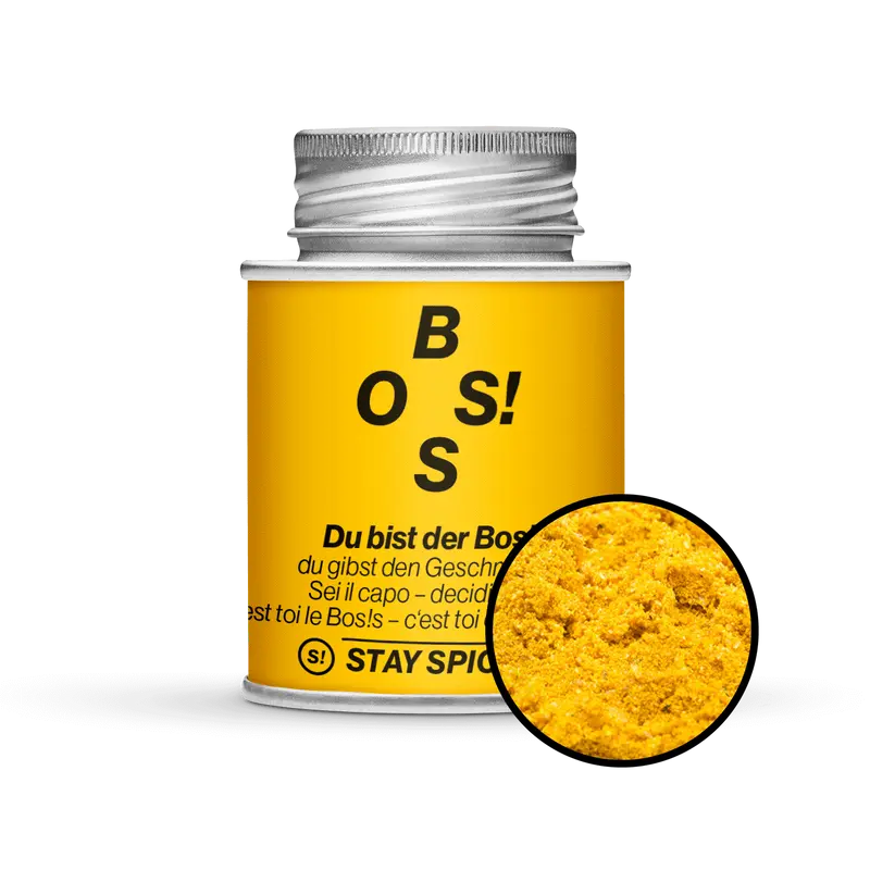 BOS!S – Du bist der Boss, du gibst den Geschmack an!