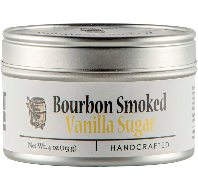 Bourbon Smoked Vanilla Sugar 113 g- Zucker von Bourbon Barrel Foods