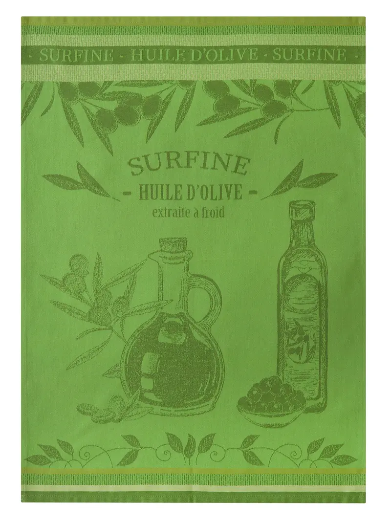 Bouteille Huile Surfine - Geschirrtuch