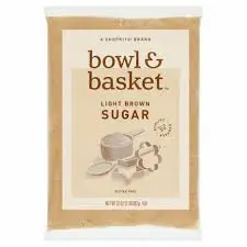 bowl & basket - "Light Brown SUGAR" (907 g)