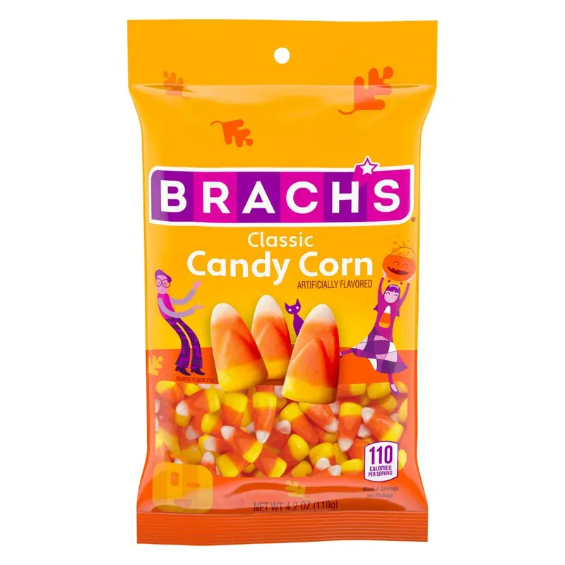 Brach's Classic Candy Corn Halloween, Honigbonbons 119g