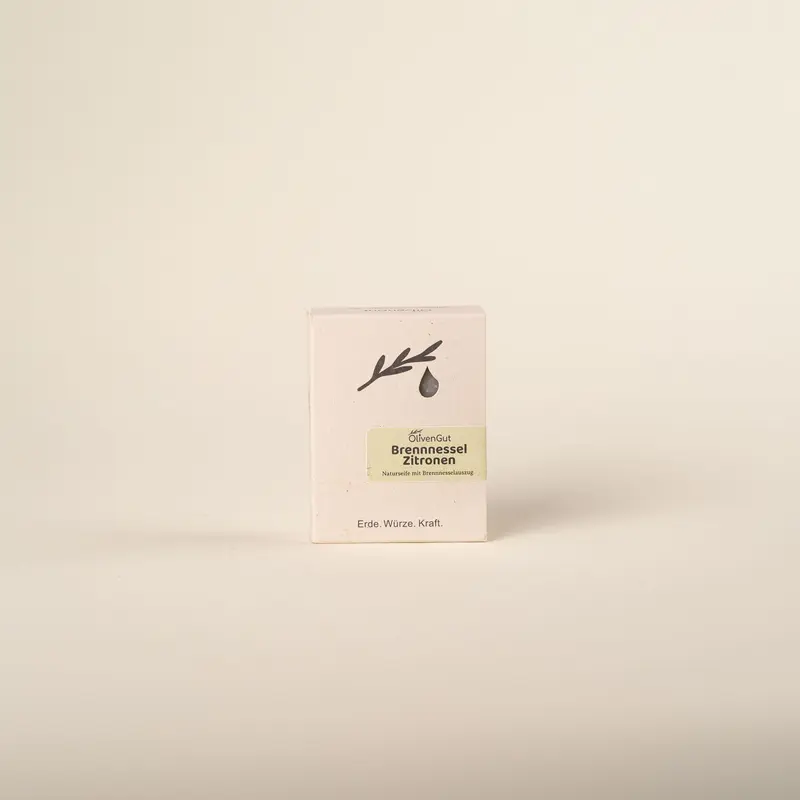 Brennessel-Zitrone Naturseife