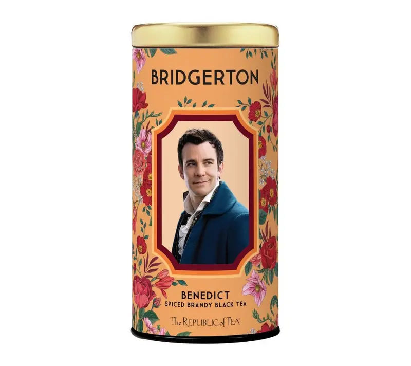 Bridgerton Benedict Spiced Brandy Black Tea von The Republic of Tea (Metalldose mit 36 Beuteln)