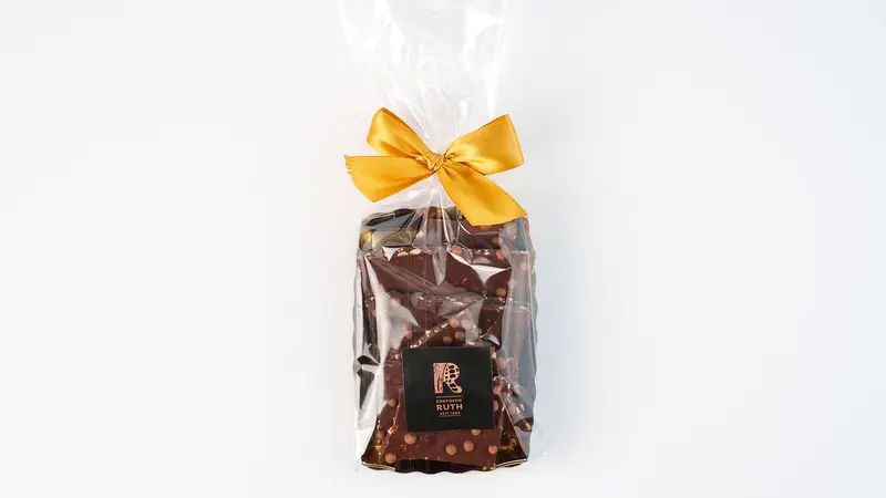 Bruchschokolade Nougat Crunch