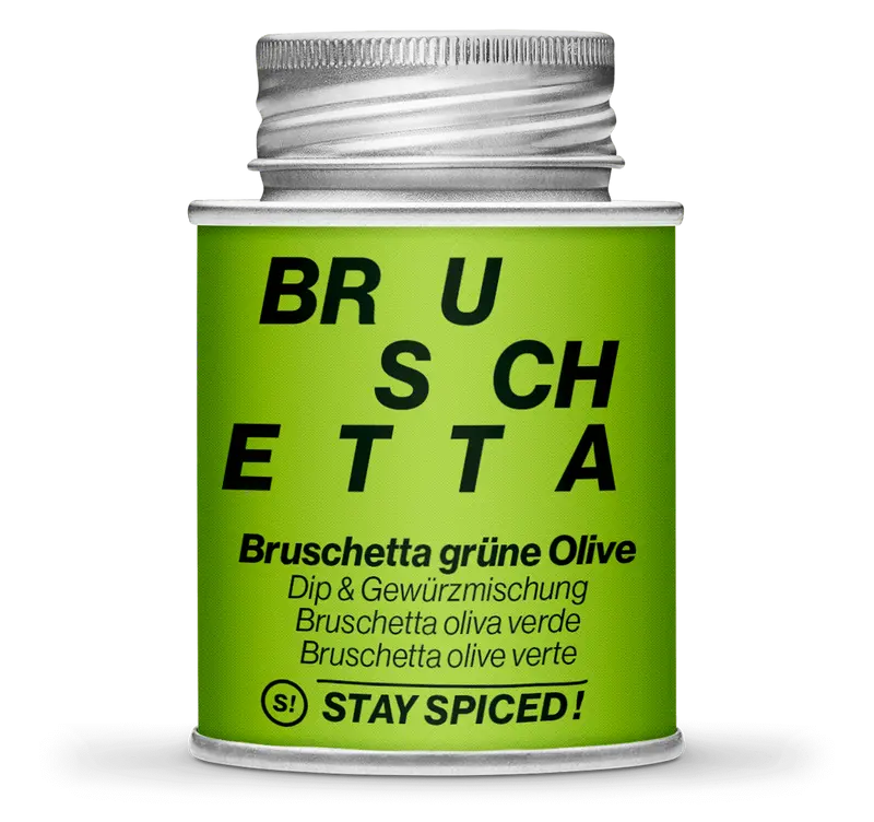 Bruschetta grüne Olive