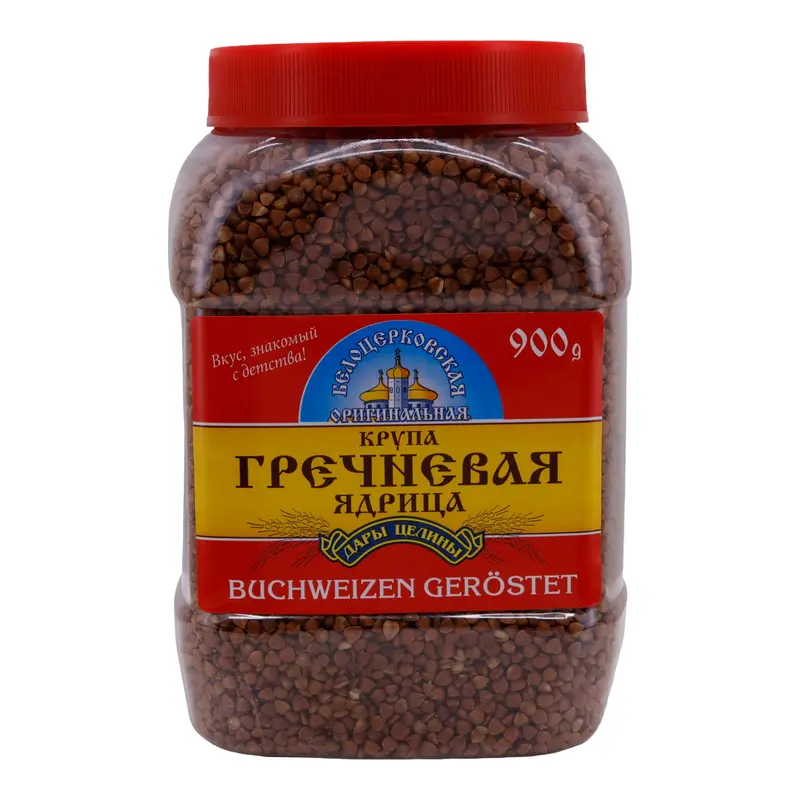 Buchweizen Belozerkowskaja | Geröstet | Hochwertige Qualität aus der Ukraine | 900 g