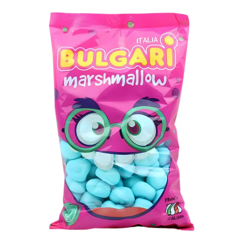 Bulgari Marshmallow Blaue Herzen, marshmallow in Herzform von 900g
