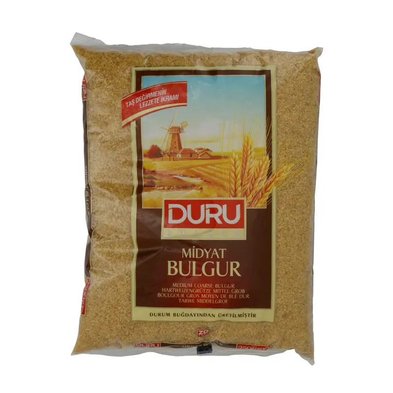 Bulgur Duru | Midyat Bulgur | Mittelgrober Hartweizen, vielseitig | 2500 g