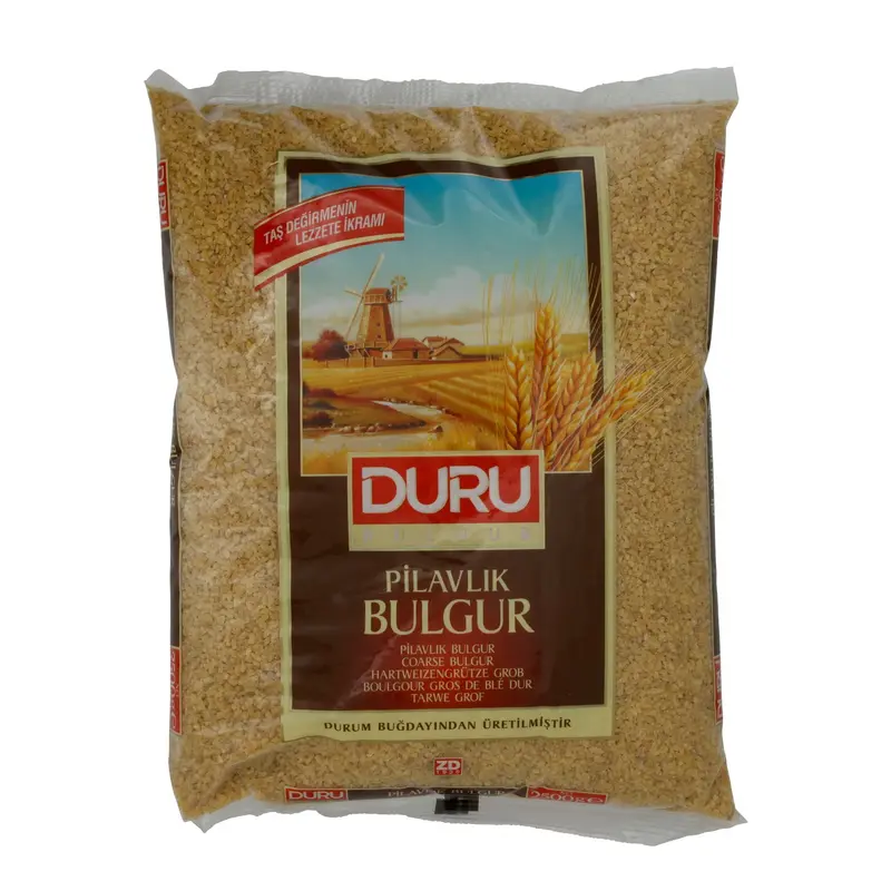 Bulgur Duru | Pilavlik Bulgur | Grob, für herzhafte Gerichte | 2500 g