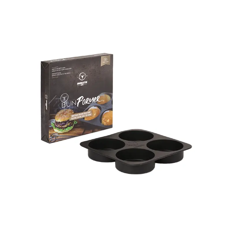 Bunformer | Silikonbackform für Burgerbrötchen