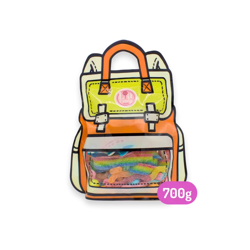 Bunter Schul-Rucksack 700g