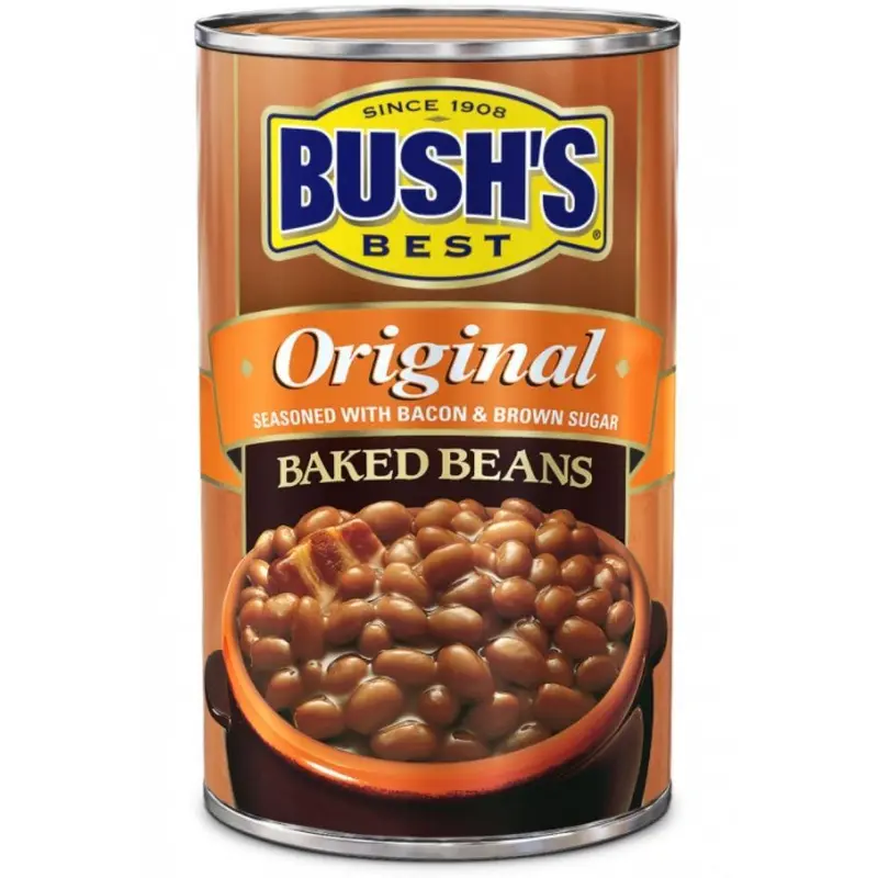 Bush's Best Original Baked Beans, Bohnen gewürzt mit Speck und braunem Zucker, 794g