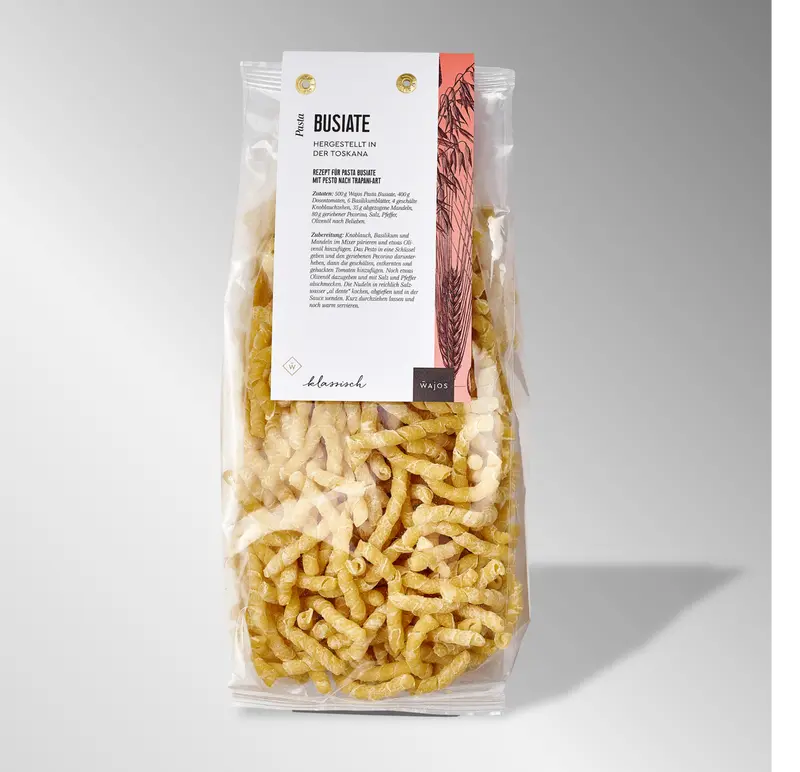 Busiate Hergestellt nach italienischer Tradition - 500g