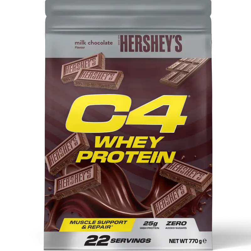 C4 Whey Protein Herhsey's Milk Chocolate (770g)