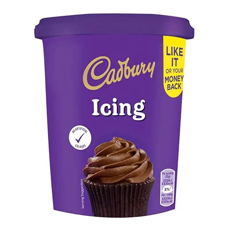 Cadbury Chocolate Icing, Belag für Schokoladenkuchen 400g