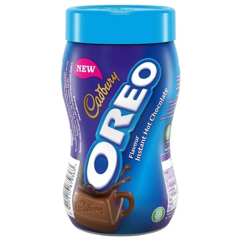 Cadbury Oreo Instant Chocolate, Instant-Schokoladengetränk zum Zubereiten von heißer Schokolade, 260g