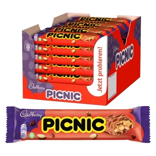Cadbury Picnic Schokoriegel 10 x 152g MHD