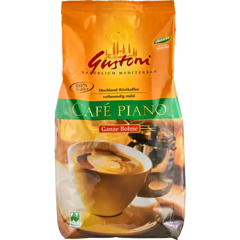 Café piano - ganze Bohne