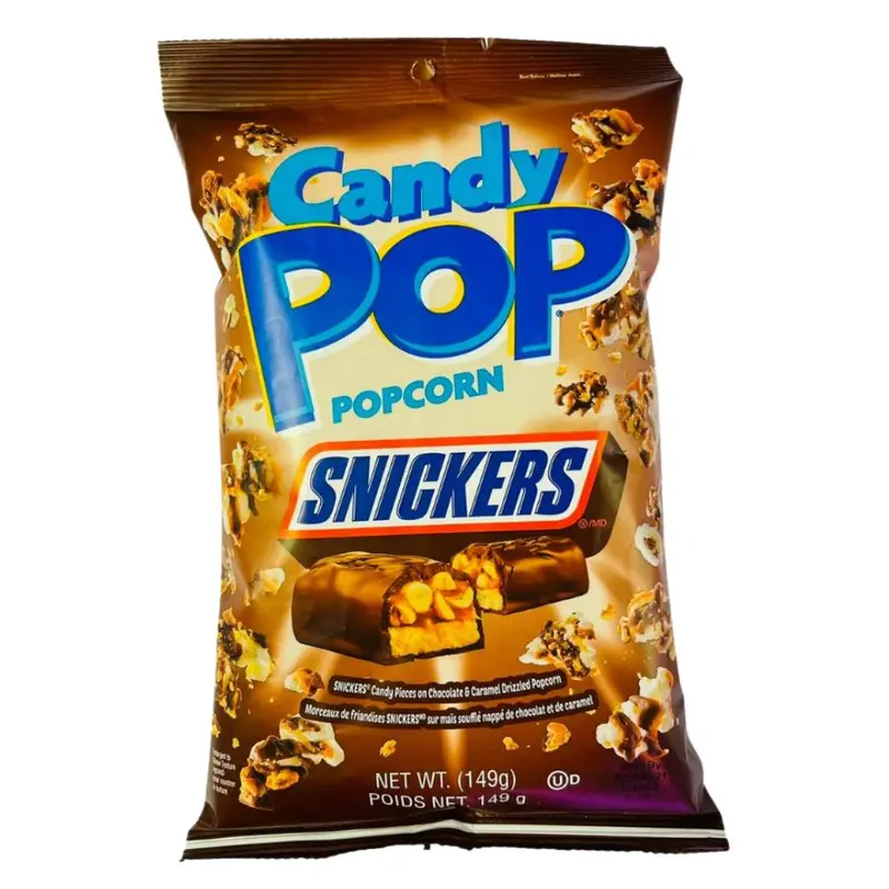 Candy Pop Popcorn Snickers, Popcorn mit Snickers-Geschmack 149g