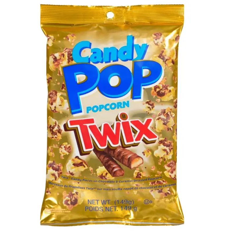 Candy Pop Popcorn Twix, Popcorn mit Twix-Geschmack 149g